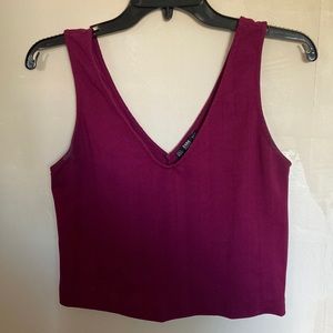 Small Zara Purple Top